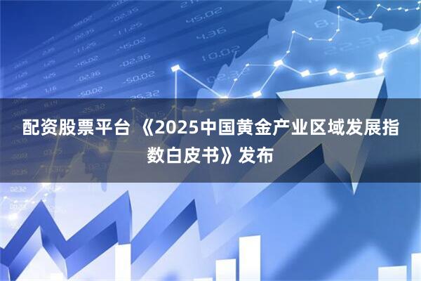配资股票平台 《2025中国黄金产业区域发展指数白皮书》发布