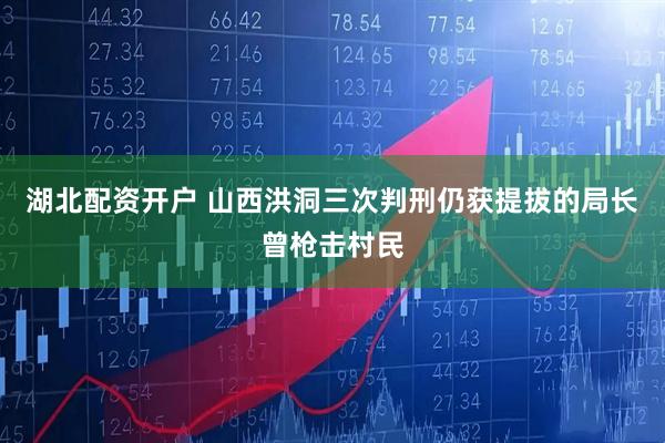 湖北配资开户 山西洪洞三次判刑仍获提拔的局长曾枪击村民